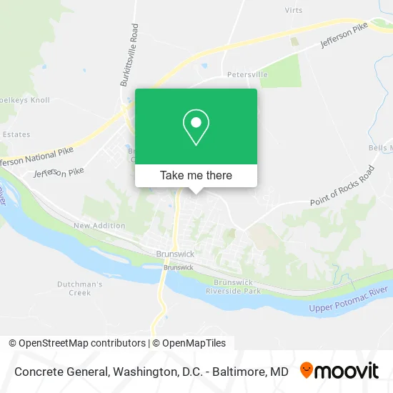 Concrete General map