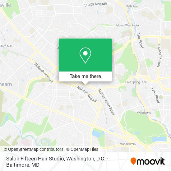 Salon Fifteen Hair Studio map