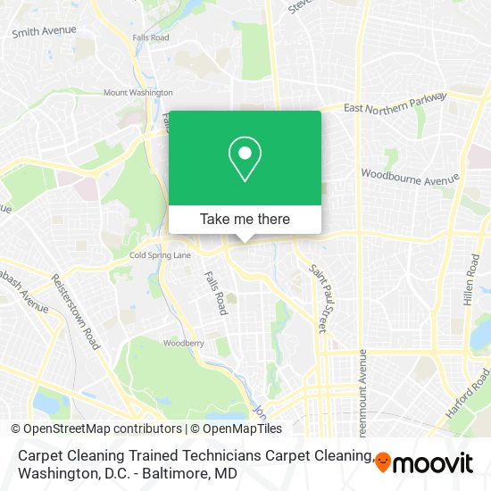 Mapa de Carpet Cleaning Trained Technicians Carpet Cleaning