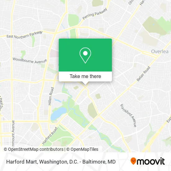 Harford Mart map