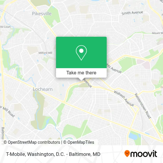 T-Mobile map