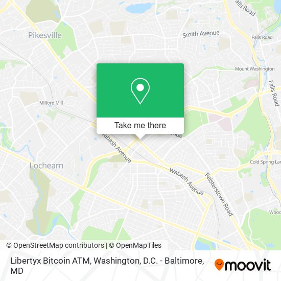 Libertyx Bitcoin ATM map