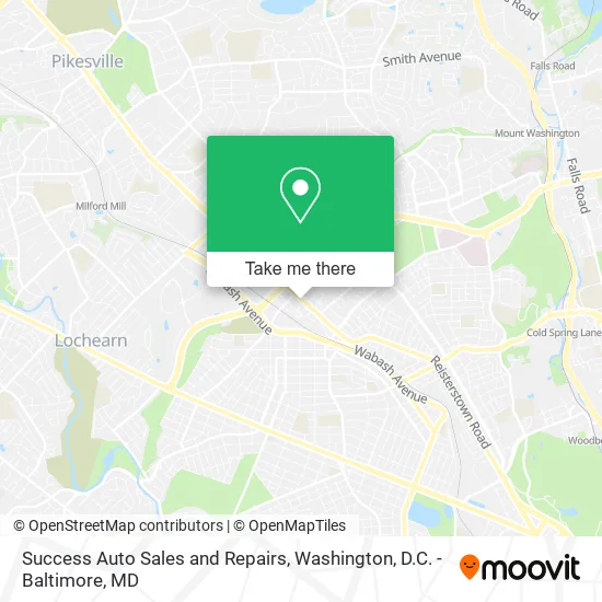 Mapa de Success Auto Sales and Repairs
