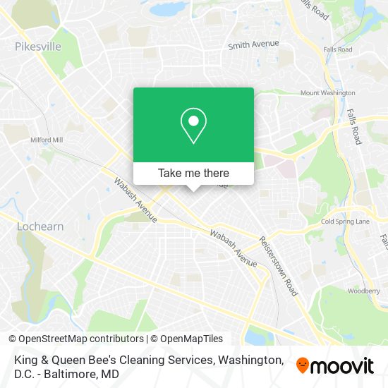 King & Queen Bee's Cleaning Services map