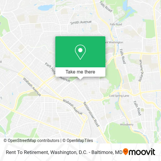 Rent To Retirement map