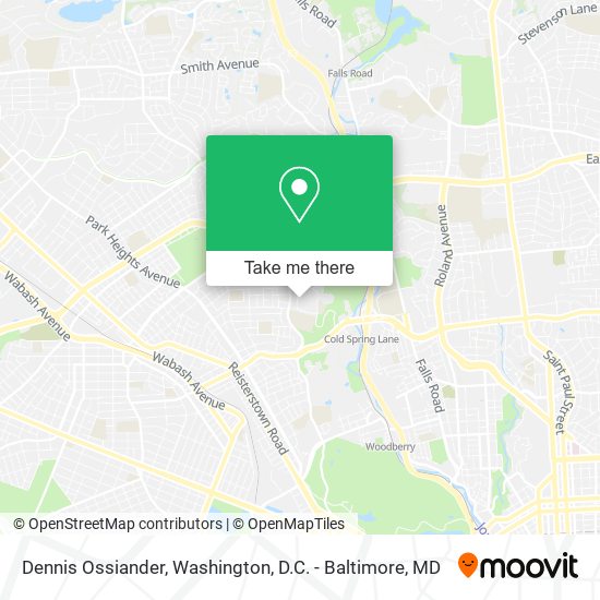 Dennis Ossiander map