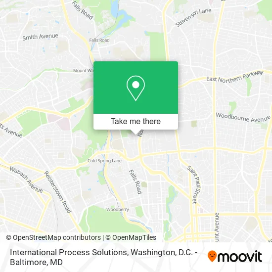 International Process Solutions map