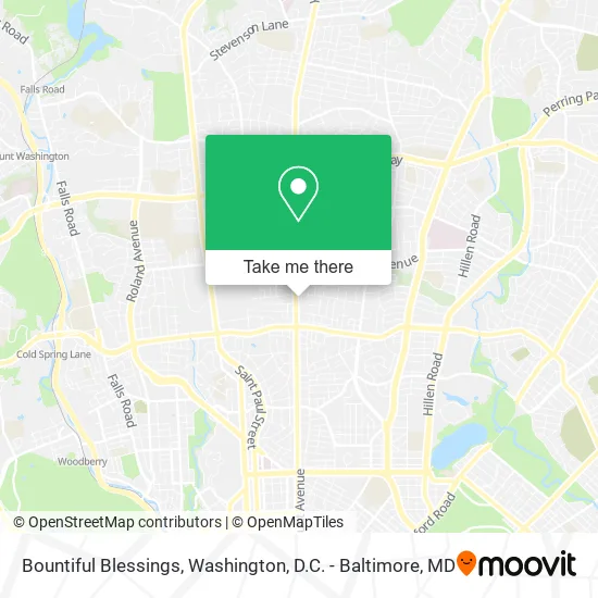 Bountiful Blessings map