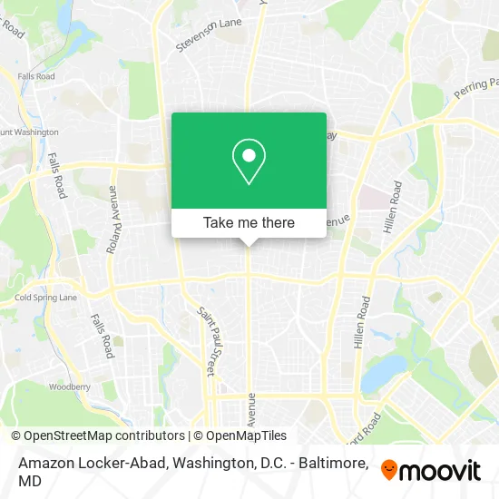 Amazon Locker-Abad map