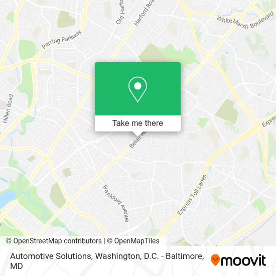 Automotive Solutions map