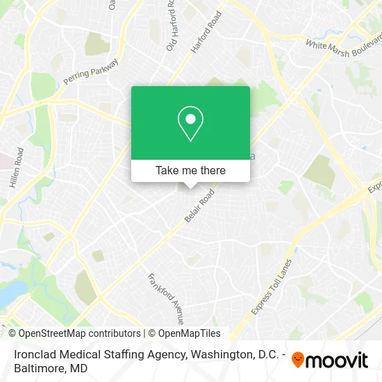 Ironclad Medical Staffing Agency map