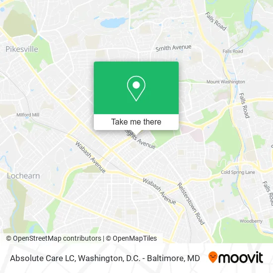 Absolute Care LC map