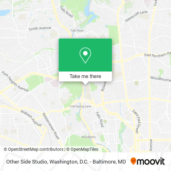 Other Side Studio map