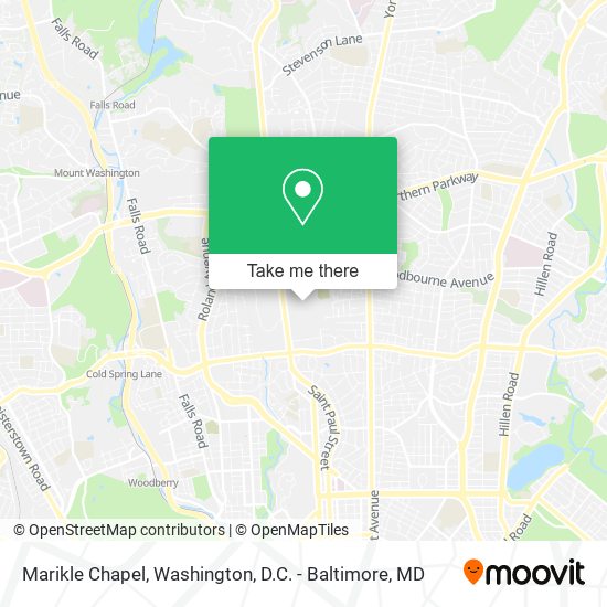 Marikle Chapel map