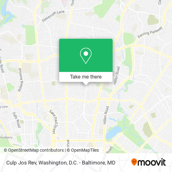 Culp Jos Rev map