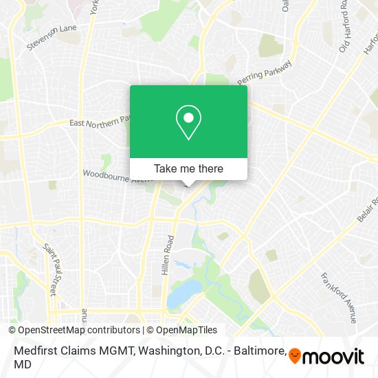 Medfirst Claims MGMT map