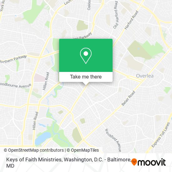 Keys of Faith Ministries map