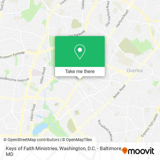 Mapa de Keys of Faith Ministries