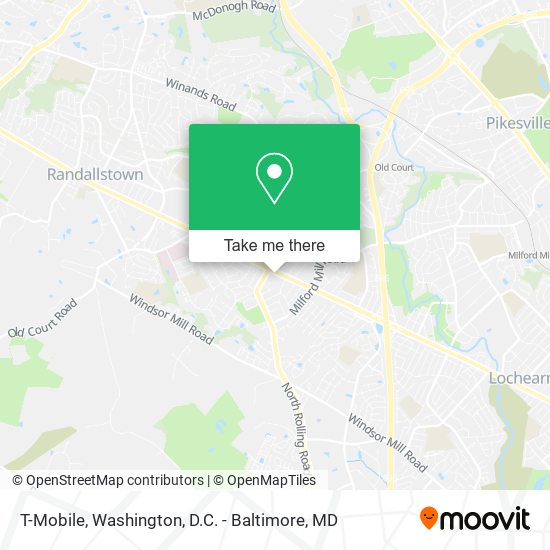 T-Mobile map