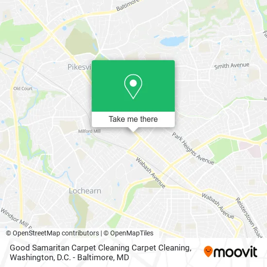 Mapa de Good Samaritan Carpet Cleaning Carpet Cleaning
