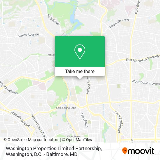 Washington Properties Limited Partnership map