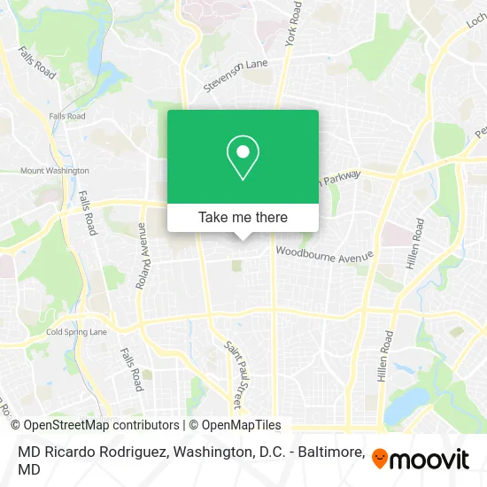 MD Ricardo Rodriguez map