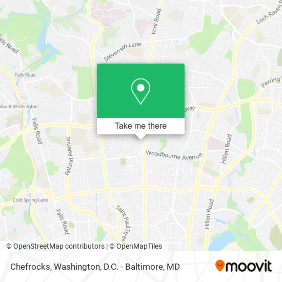 Chefrocks map