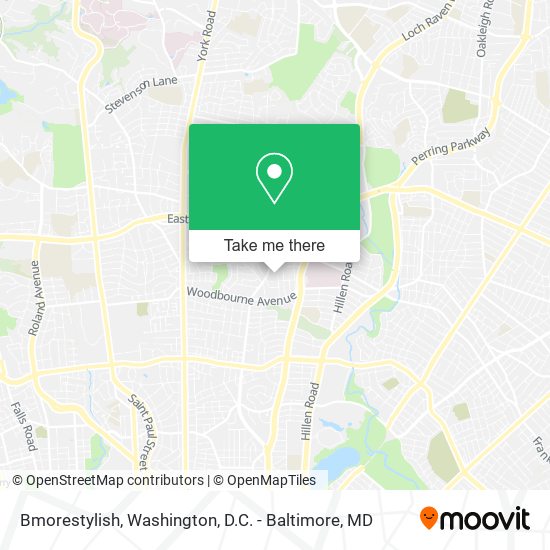 Bmorestylish map