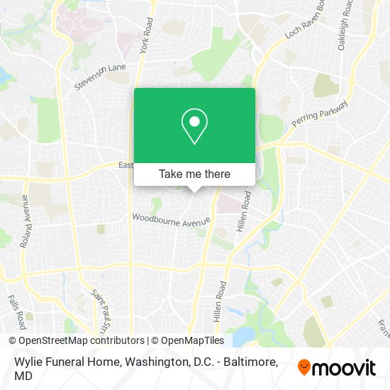 Mapa de Wylie Funeral Home
