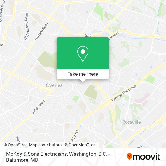 McKoy & Sons Electricians map