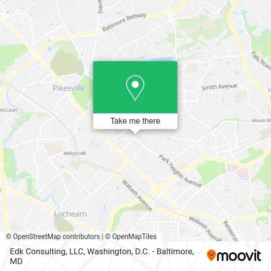 Edk Consulting, LLC map