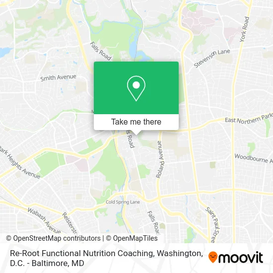 Re-Root Functional Nutrition Coaching map
