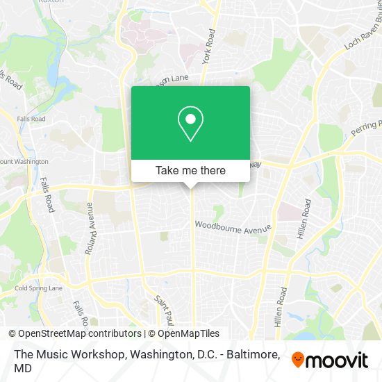 The Music Workshop map