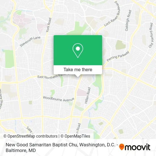 New Good Samaritan Baptist Chu map