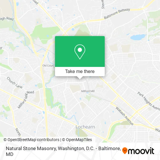 Mapa de Natural Stone Masonry