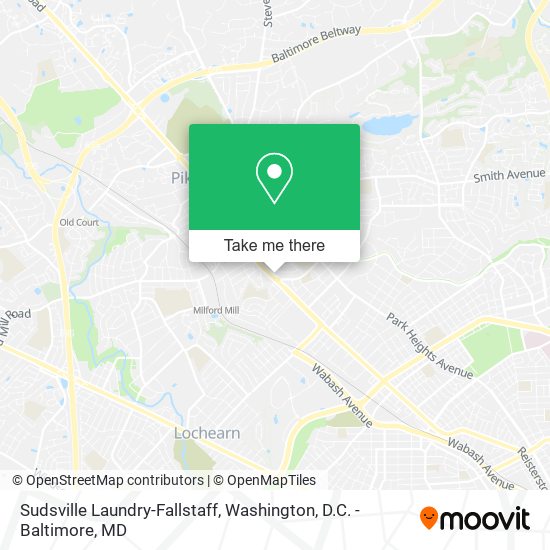 Mapa de Sudsville Laundry-Fallstaff