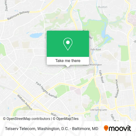 Telserv Telecom map