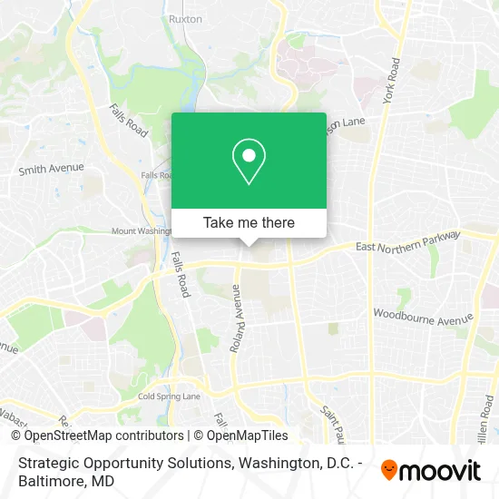 Strategic Opportunity Solutions map