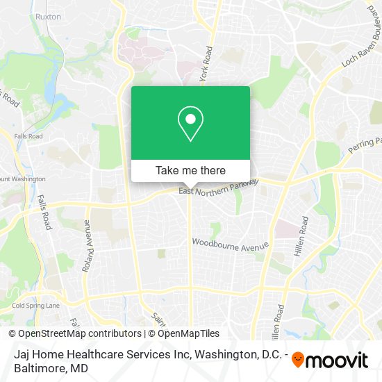 Jaj Home Healthcare Services Inc map