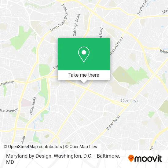 Maryland by Design map