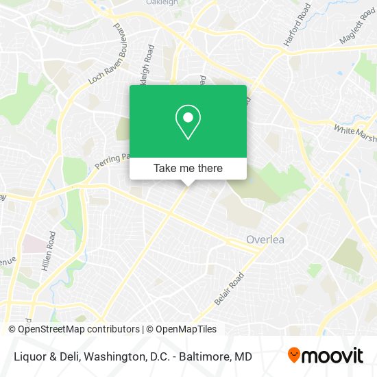 Liquor & Deli map
