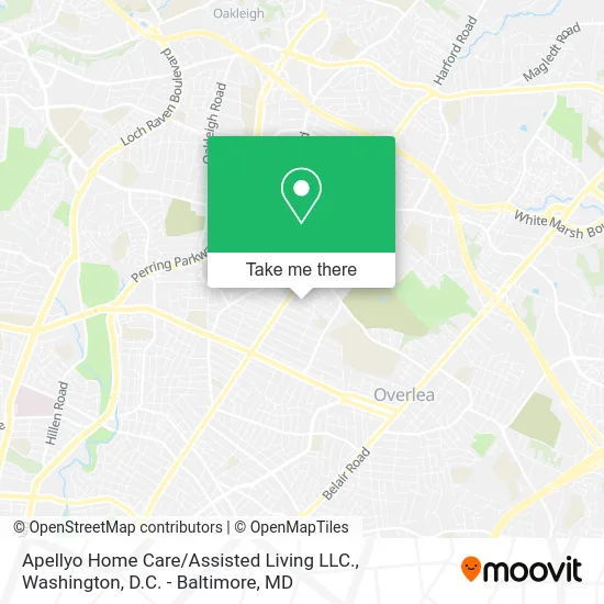 Apellyo Home Care / Assisted Living LLC. map
