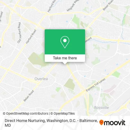 Mapa de Direct Home Nurturing