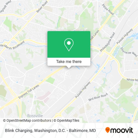 Blink Charging map