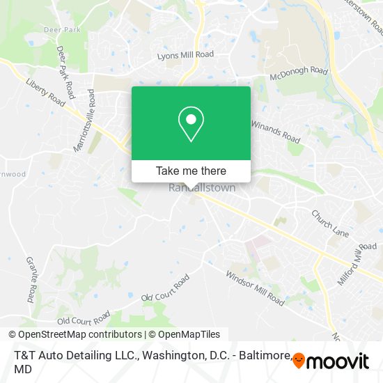 T&T Auto Detailing LLC. map