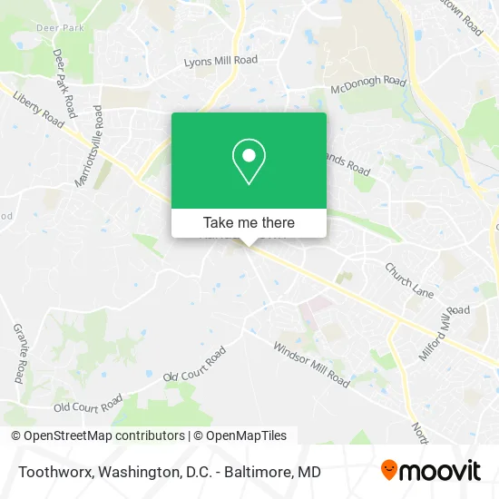 Toothworx map