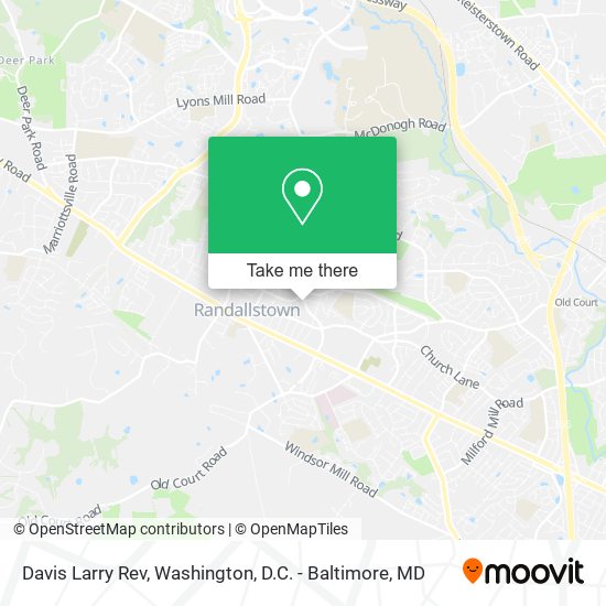Mapa de Davis Larry Rev