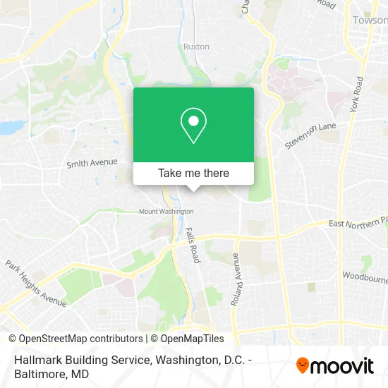 Hallmark Building Service map