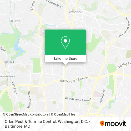 Orkin Pest & Termite Control map