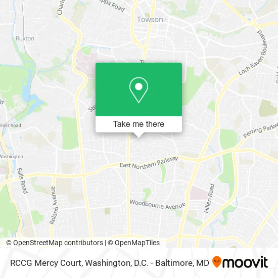 RCCG Mercy Court map